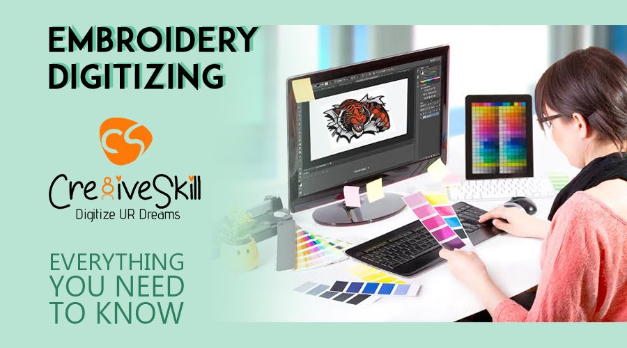 Know About Online Embroidery Digitizing Services | Cre8iveSkill