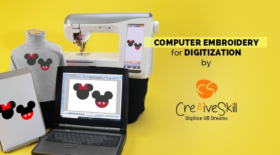 Computer Embroidery for Digitization by Cre8iveskill