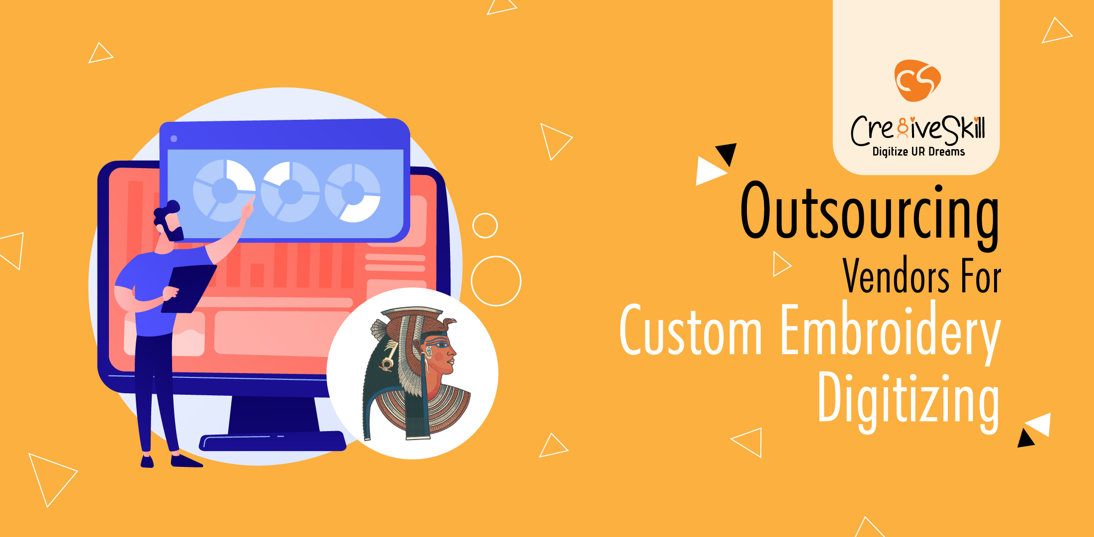 Benefits Of Outsourcing Vendors For Custom Embroidery Digitizing | Cre8iveSkill