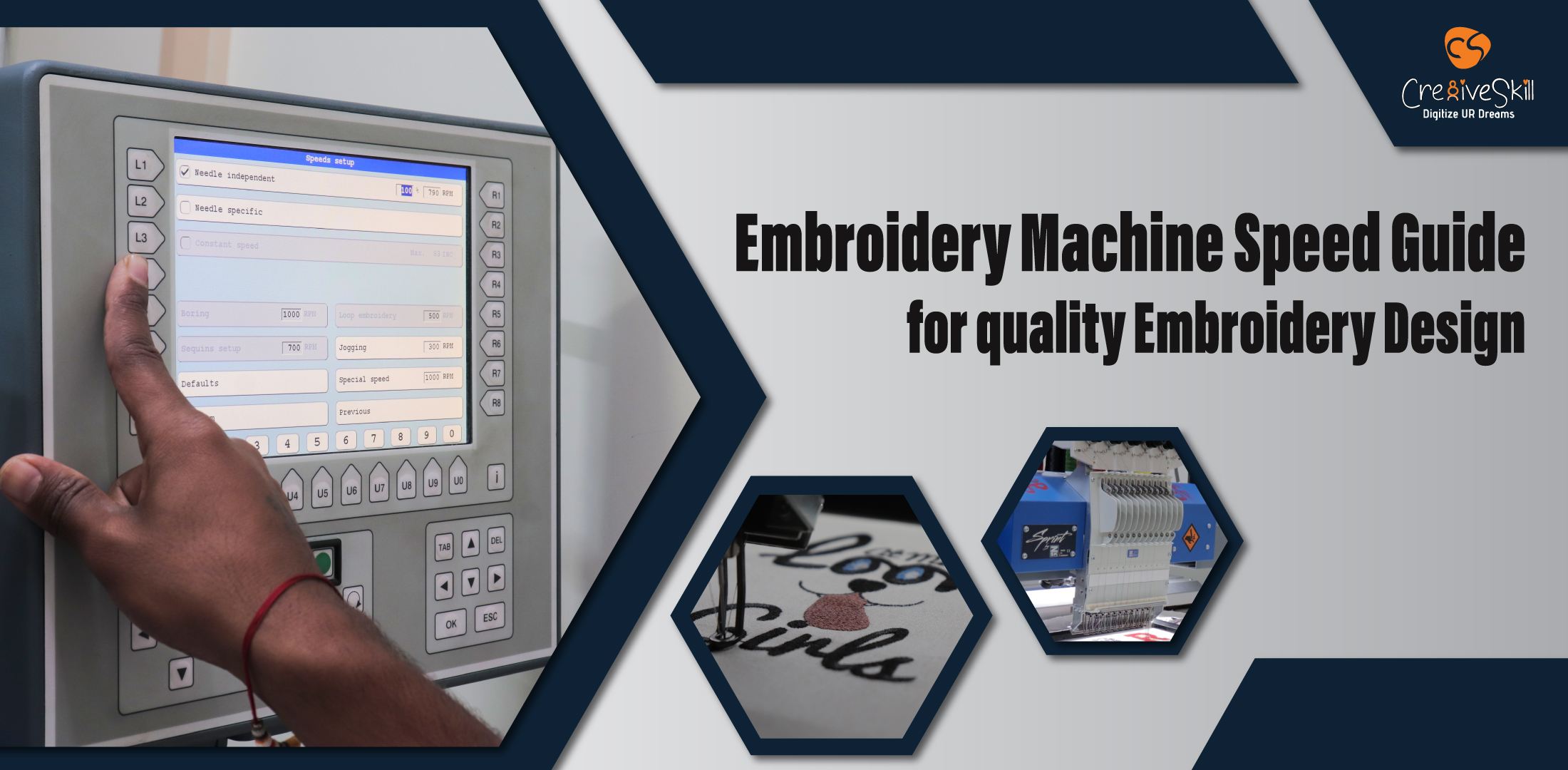 Embroidery Machine Speed Guide