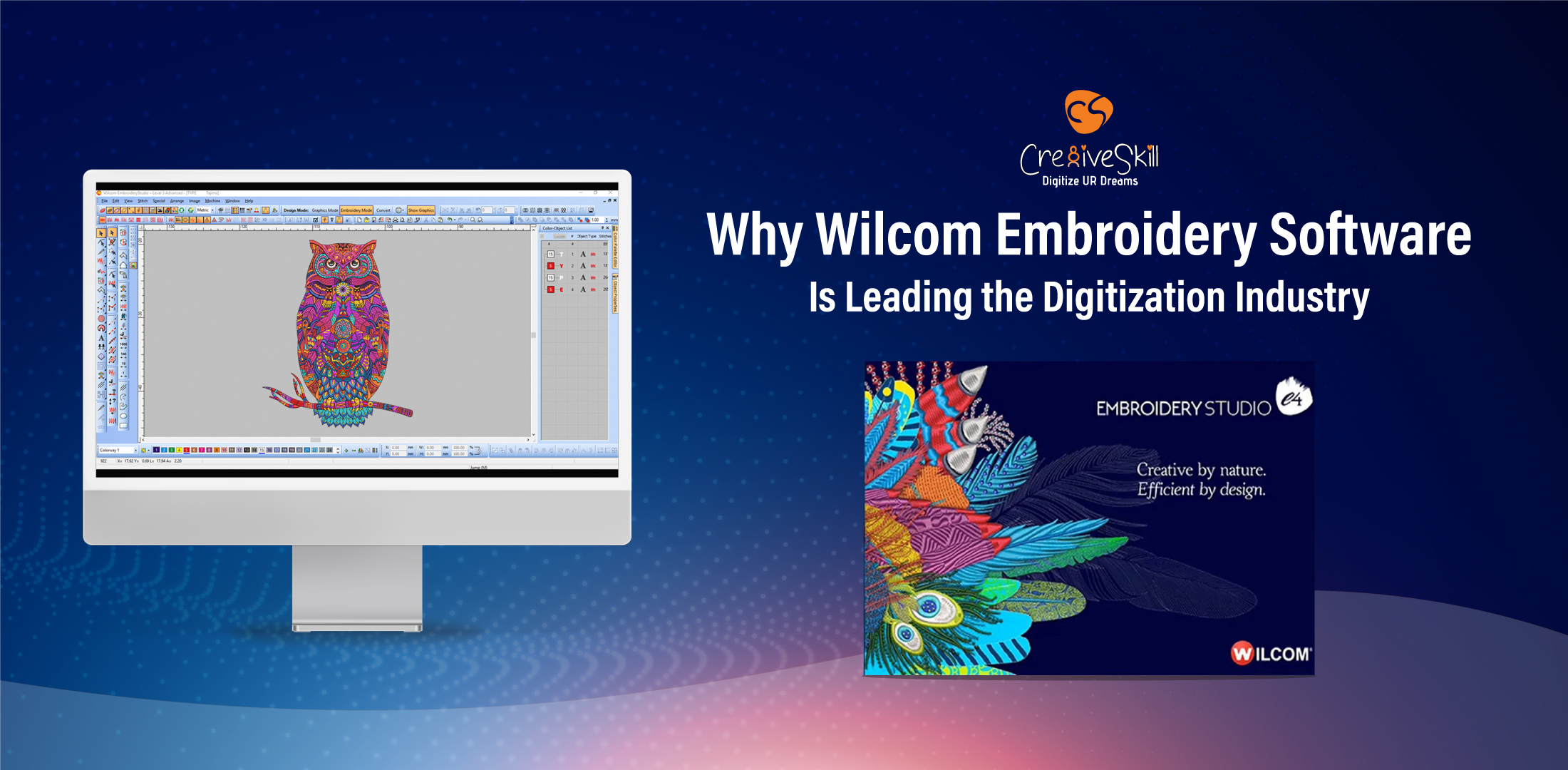 Why Wilcom Embroidery Software Is Leading the Digitization Industry