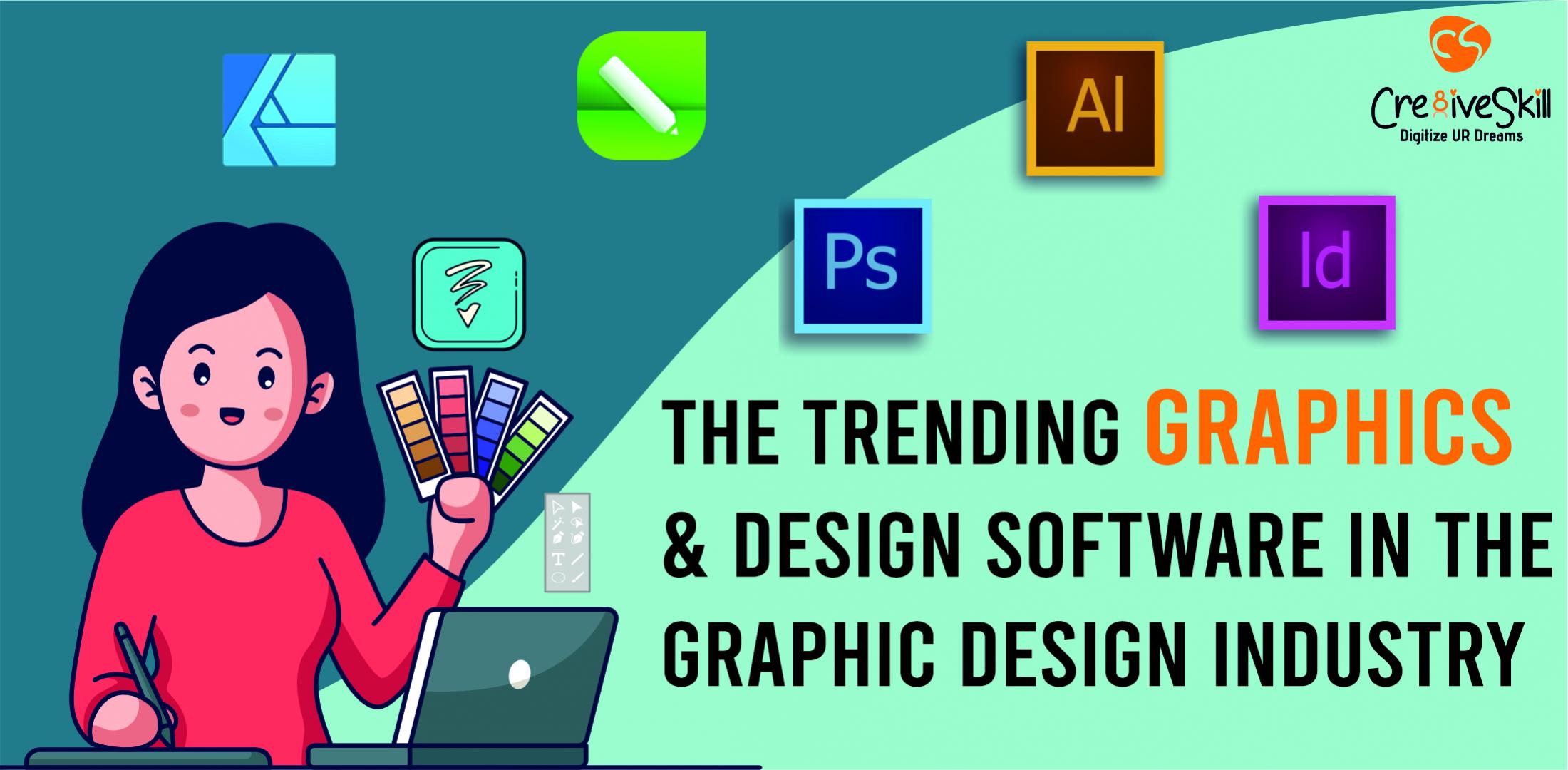The Trending Graphics And Design Software In The Graphic Design Industry