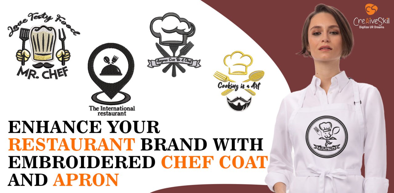 How Embroidered Chef Coats and Aprons Enhance Your Restaurant Brand?