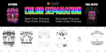 What Is Color Separation For Screen Printing - Cre8iveSkill