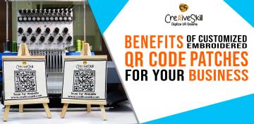 Benefits of Customized Embroidered QR Code Patches For Your Business | Cre8iveSkill