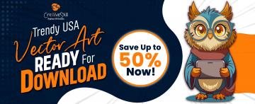 Trendy USA Vector Art Ready for Download – Save Up to 50% Now! Cre8iveskill