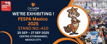 We Are Exhibiting at FESPA Mexico 2025 | 25–27 Sep | Mexico