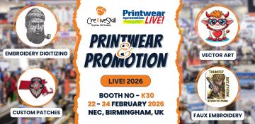 Cre8iveSkill at Printwear & Promotion LIVE! 2026