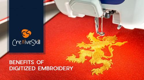 Benefits Of Digitized Embroidery by Cre8iveskill