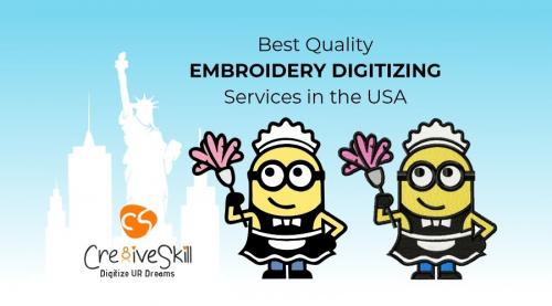 Best Quality Embroidery Digitizing Services In The USA - Cre8iveSkill