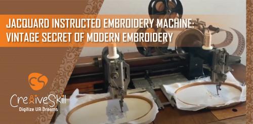 Jacquard Instructed Embroidery Machine | Cre8iveSkill