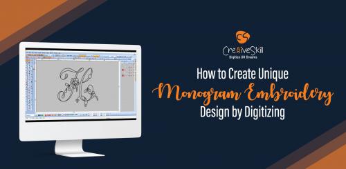 CREATE UNIQUE MONOGRAM EMBROIDERY DESIGNS BY DIGITIZING - Cre8iveSkill