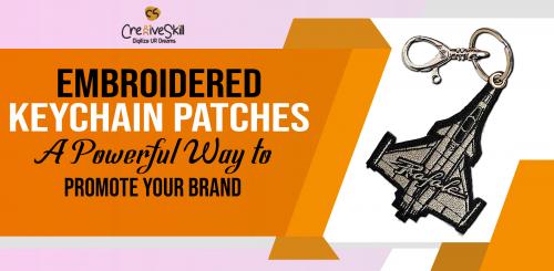 Embroidered Keychain Patches A Powerful Way to Promote Your Brand