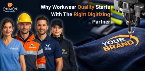 Cre8iveSkill Guide to Workwear Embroidery Digitizing