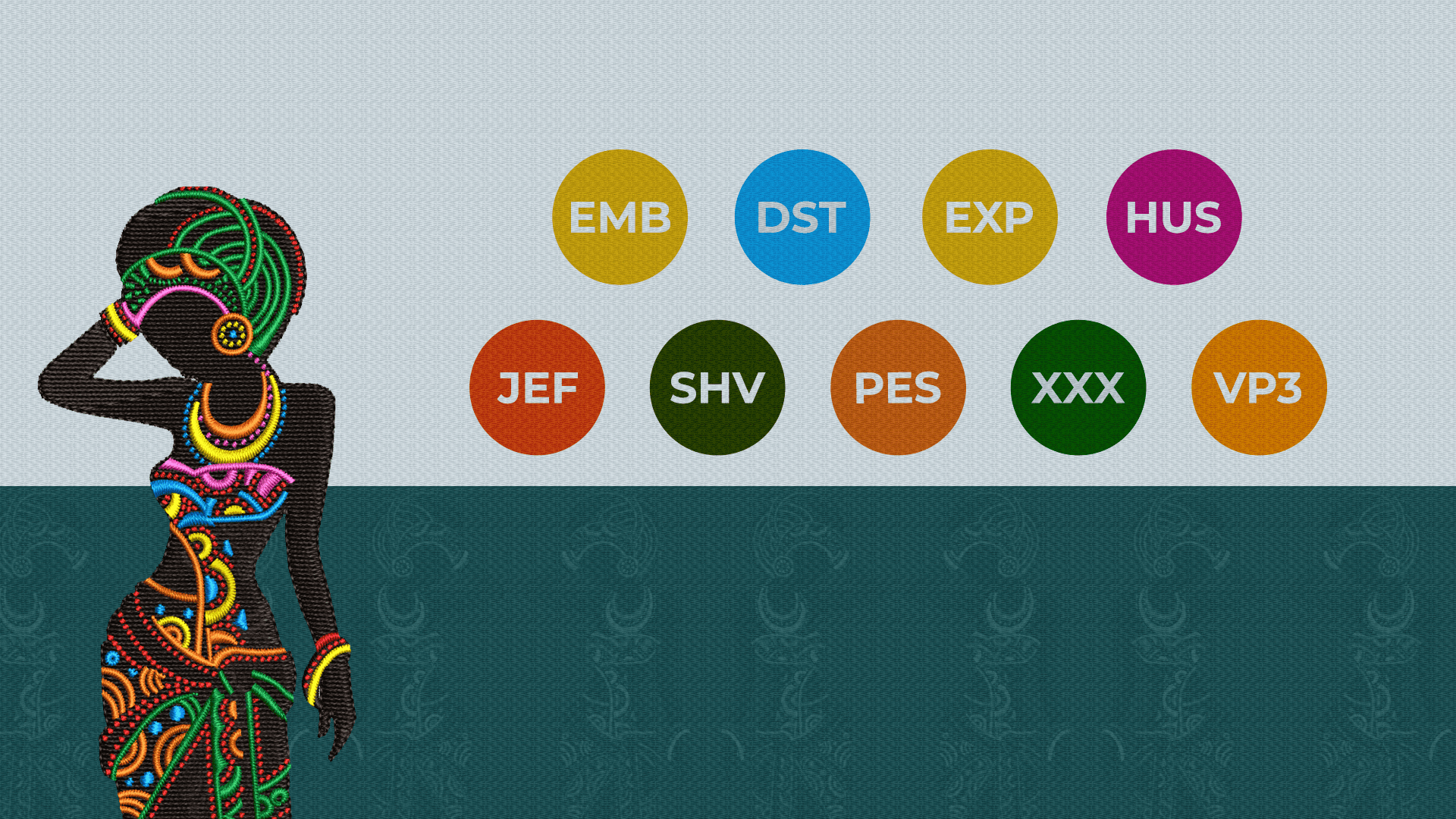 Machine Embroidery File Formats