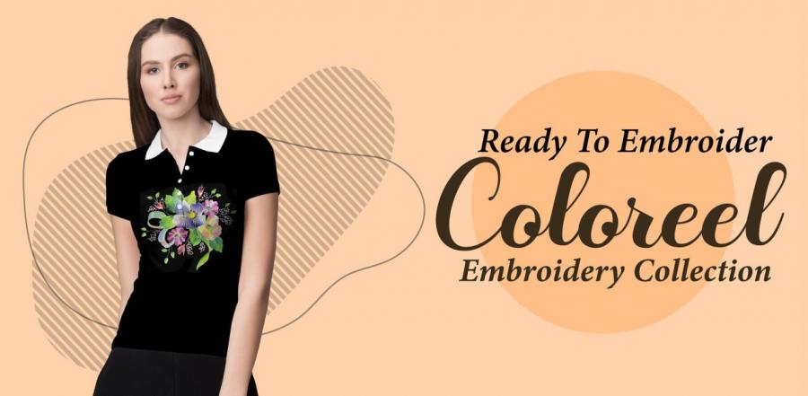 Coloreel Machine Embroidery Designs | Cre8iveSkill