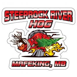 Steeprock River Hog vectorizing artwork