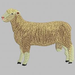 Sheep Embroidery