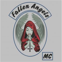 Fallen Angles - Embroidery Digitizing