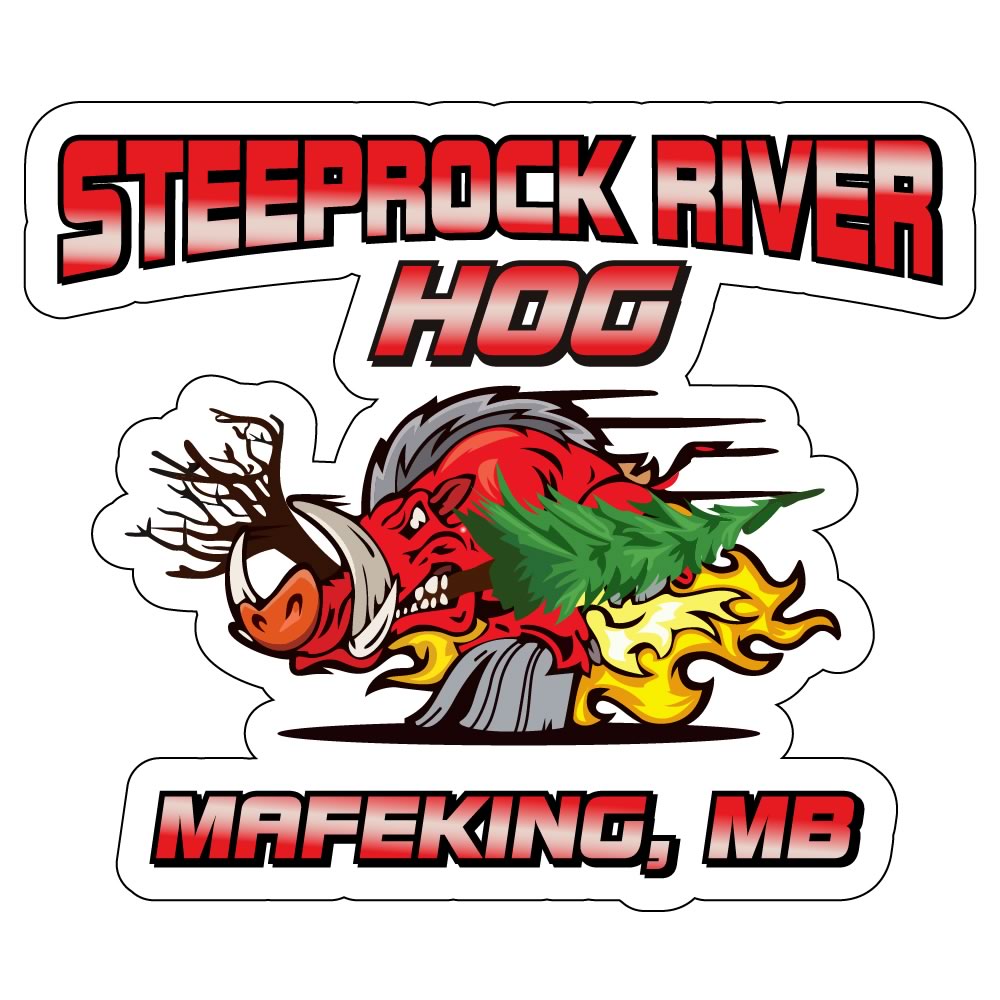 Steeprock River Hog after vectorized artwork