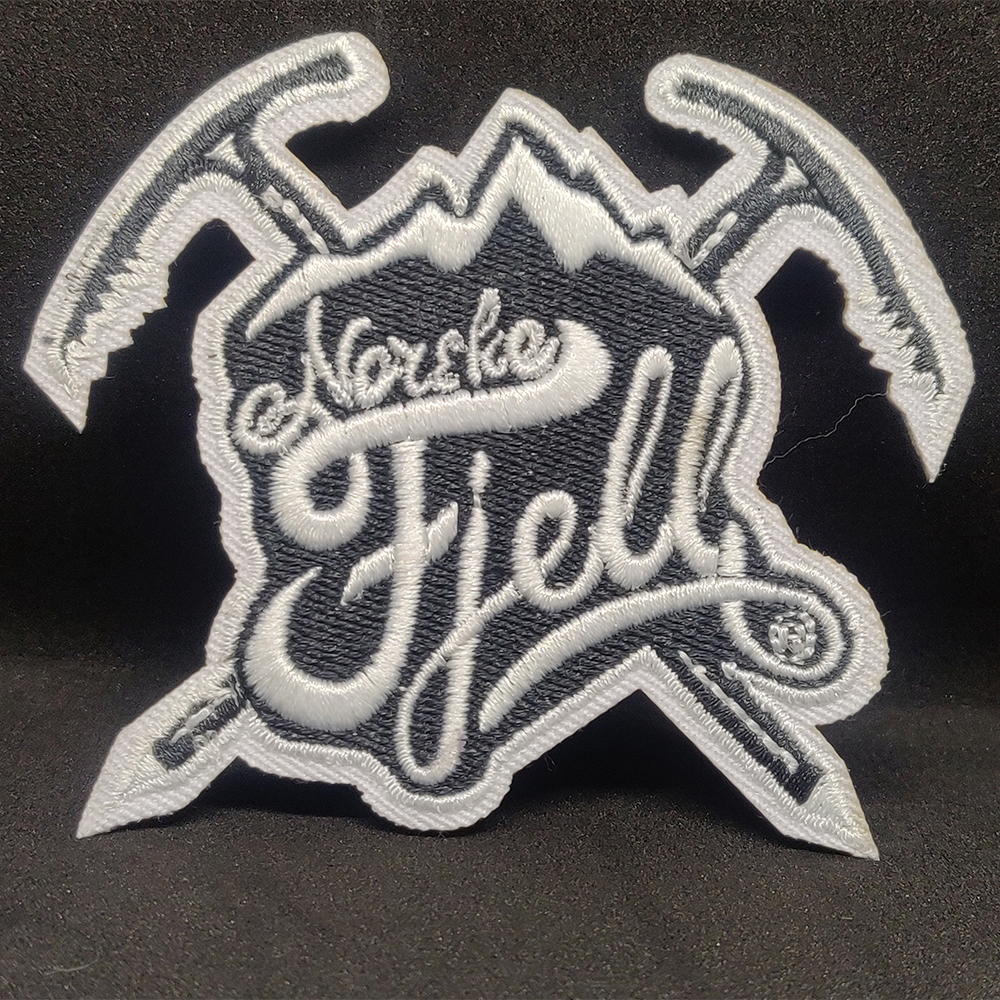 Norske Fjell Embroidery Patch Design