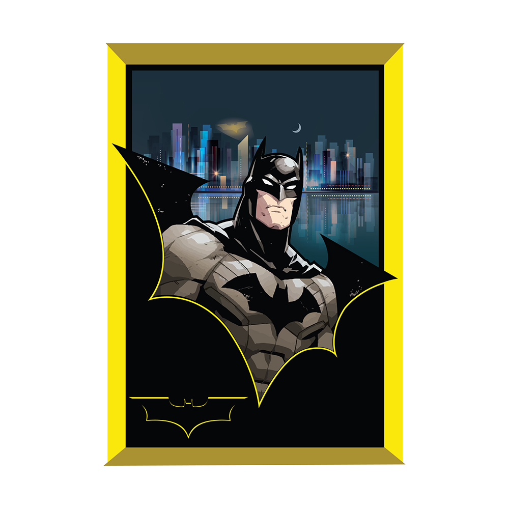 Batman Art Design Vektorvorlage: Stock-Vektorgrafik (Lizenzfrei