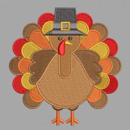 Turkey Divine Embroidery Design-Cre8iveSkill