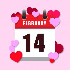 14 February Vector Art