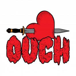 Valentine Ouch Vector Art