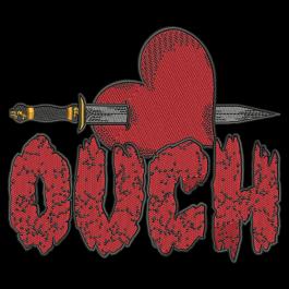 Embroidery Design: Valentine Ouch