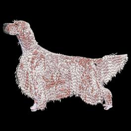 Cre8iveSkill's Embroidery Design English Setter Dog