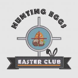 Cre8iveSkill's Embroidery Design Hunting Eggs Easter Club