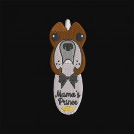 Mama's Prince Embroidery Design