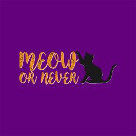 Meow Or Never Design