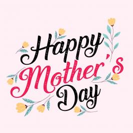 Happy Mother's Day Vector Art Design