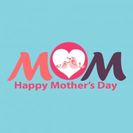 Moms Day Vector Art Design