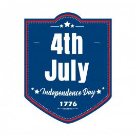 Vector Art 4th of July USA Independence Day