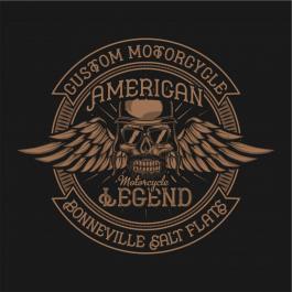 Vector Design: American Legends Motorcycle