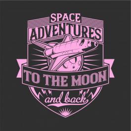 Vector Art Space Adventure