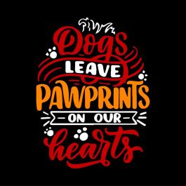 Dog Pawprint Vector Art Design - Cre8iveSkill