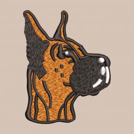 Free Dog Machine Embroidery Design