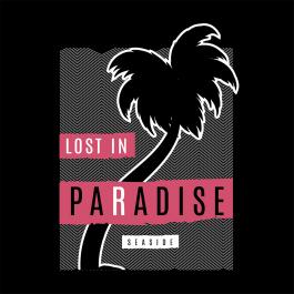 Vector Art Design Lost In Paradise