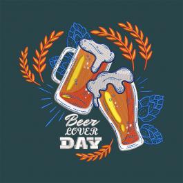 Beer Lover Day  Machine Embroidery Design-Cre8iveskill