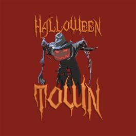 Halloween Town Embroidery Design-Cre8iveSkill