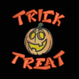 Trick Or Treat Cute Pumpkin