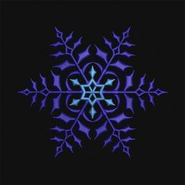 Snowflake Christmas Machine Embroidery Design-Cre8iveSkill