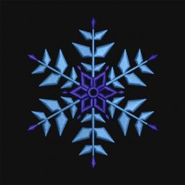 Snowflake Embroidery Design-Cre8iveSkill