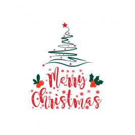 Merry Christmas Vector Graphic Design - Cre8iveSkill