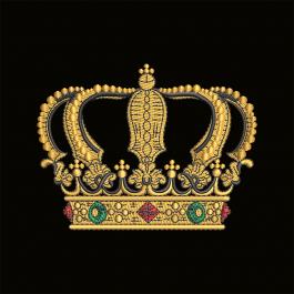 King Crown Machine Embroidery Design | Cre8iveSkill