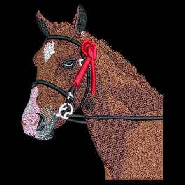 Horse Head Embroidery Design - Cre8iveSkill